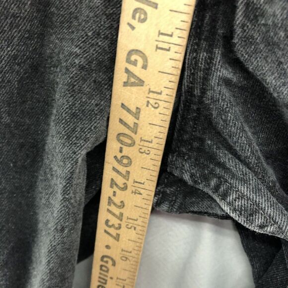 Vintage Levis 545 Loose Fit Straight Leg Black Jeans Size 38/38 (40/32) Mens - Picture 10 of 12